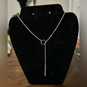 Gold-toned Lariat-Style Necklace